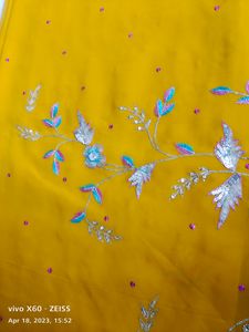 Heavy Party Wear Saree Used Only Once