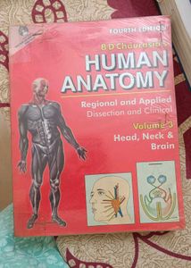 BD Chaurasia's Human Anatomy Vol 1,2 amd 3