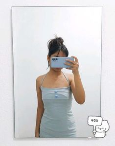 Baby blue dress𝜗ৎ