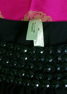 Elegant Black Embellished Dress