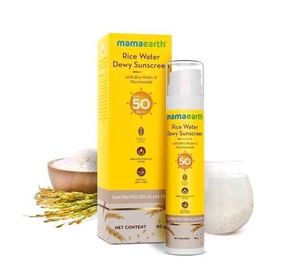 Mamaearth Rice Water Dewy Sunscreen SPF 50 PA++++
