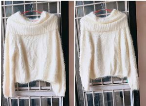 Very Fancy And Amazing Woolen Korean Crop Top