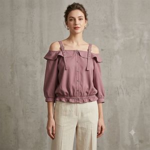 Chic Off-Shoulder Ruffle top