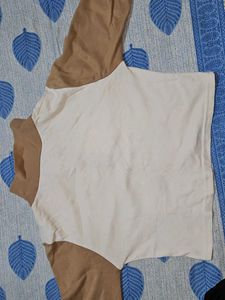 Casual Two-Tone T-Shirt