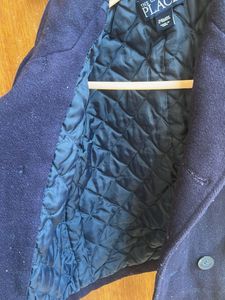 Cute Navy Blue Kids Coat