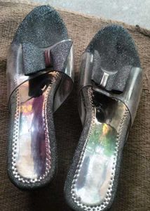 Sparkly Cat Embellished Heels