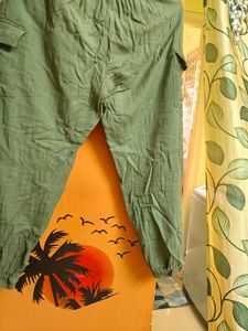 Olive Green Cargo Pants