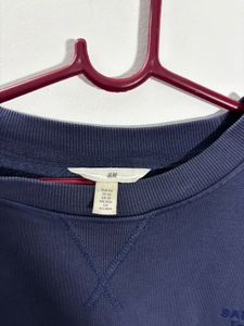 H&amp;M sweatshirt pullover navy blue