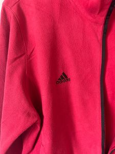 Adidas Pink Zip-Up Jacket