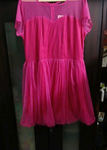 Chic Pink Barbie Dress - XL Size
