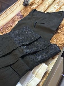 Black kurta with Farshi Salwar and Dupatta