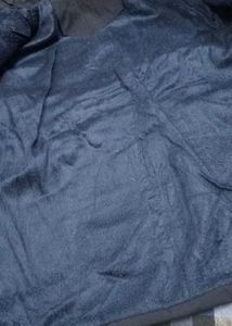 Navy Quilted Jacket