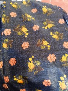 Floral Print Ethnic Sherwani Set