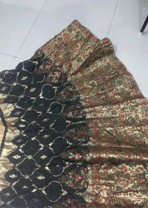 Black & Gold lehenga