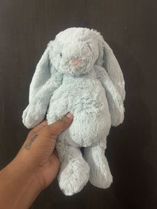 Bashful Blue Bunny Plush Stuffed Animal