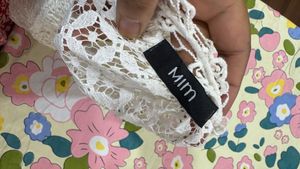 Boho Lace top for beach