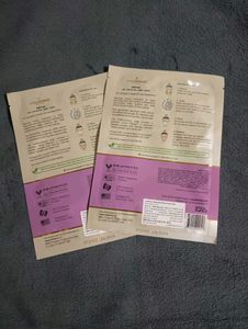 LUXADREME Detox face Sheet Mask 2pcs