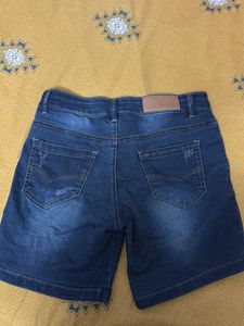 Blue Denim Shorts