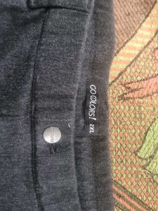Go Colors Navy Blue Leggings