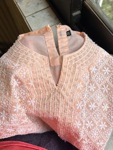 Pure Cotton Sleeveless Size 32 Kurta Kids