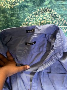 Men's Blue Casual Shirts - Pack of 2