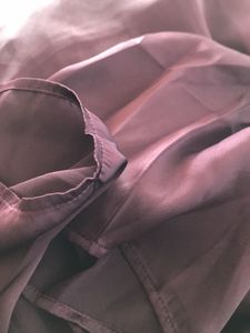 Purple Ruffle Blouse