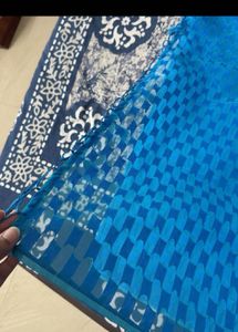 Banarasi Blue Saree