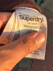 Superdry Long Sleeve Henley Shirt