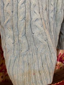 Cozy Blue Turtleneck Sweater