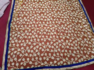 Elegant Yellow &amp; Pink Net Saree with blouse