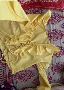 Yellow Stylish Top