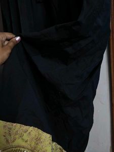 Elegant Black Ethnic Skirt