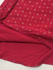 Magenta Red Strap Short Dress Top
