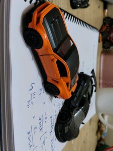 Toy Cars - Orange and Black