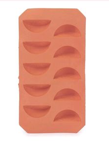 New Orange Slice Shaped Ice Tray Silicon