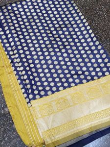 [NEW]Soft Silk Saree With Blouse