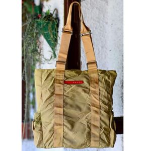 Prada-Beige Tote Bag