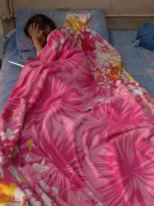 Floral Pink Blanket
