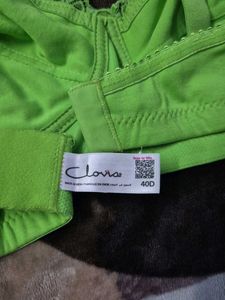 Vibrant Green Lace Bra