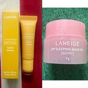 Laneige 💋 Glowy Balm & Lip Sleeping Mask com