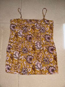 Corset Back Short Kurti
