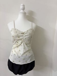 Floral Ruched Cami Top💕
