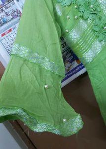 Lime Green Frock Suit