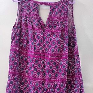 Purple Boho Dress