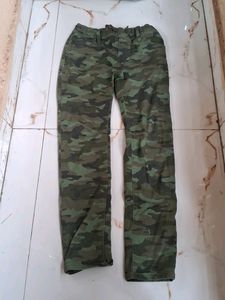 Camo Print Pants