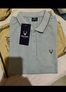 Allen Solly Brown Polo T-Shirt newwdtag