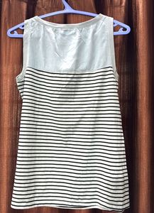 Striped Sleeveless Top