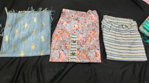 Elegant Paisley Print Kurta Set with Dupatta