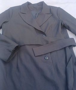 Belted Blazer Dress