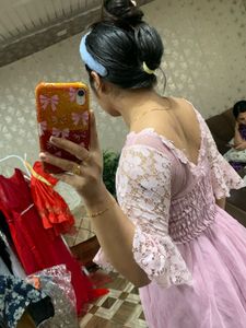 Pink Lace and Tulle Dress❤️🧚🏻‍♀️🎀